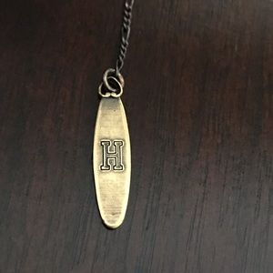 Delicate monogram necklace